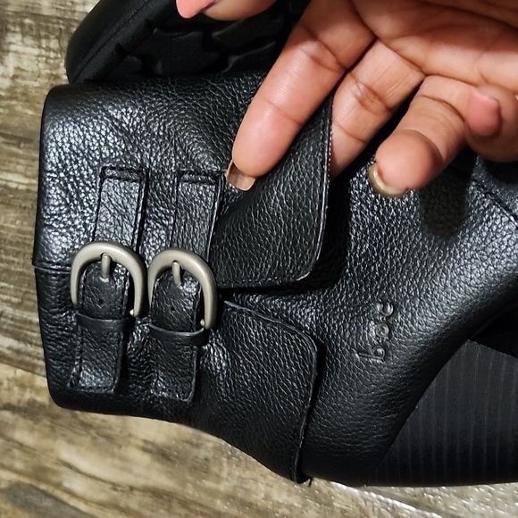 Boc black leather ankle boots Size 7.5 EUC - Picture 8 of 9